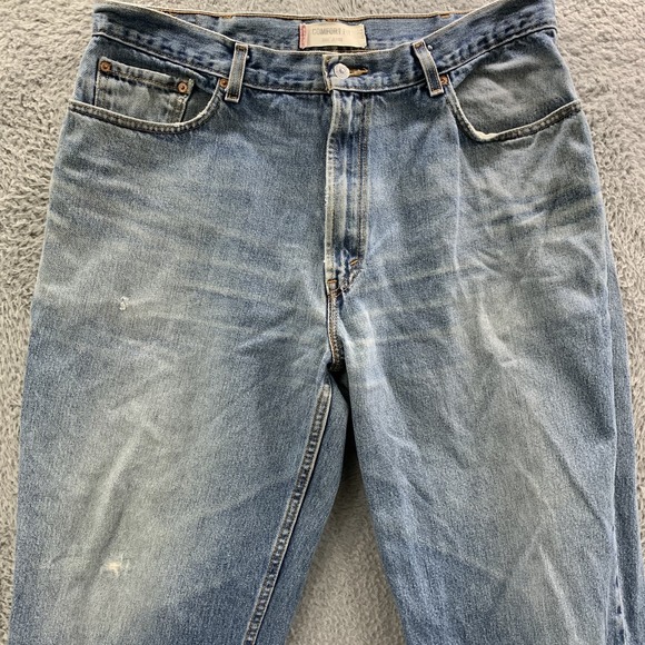 Vintage LEVIS 560 Jeans Mens 38x30 Measured Baggy Comfort Fit Blue - Picture 8 of 12